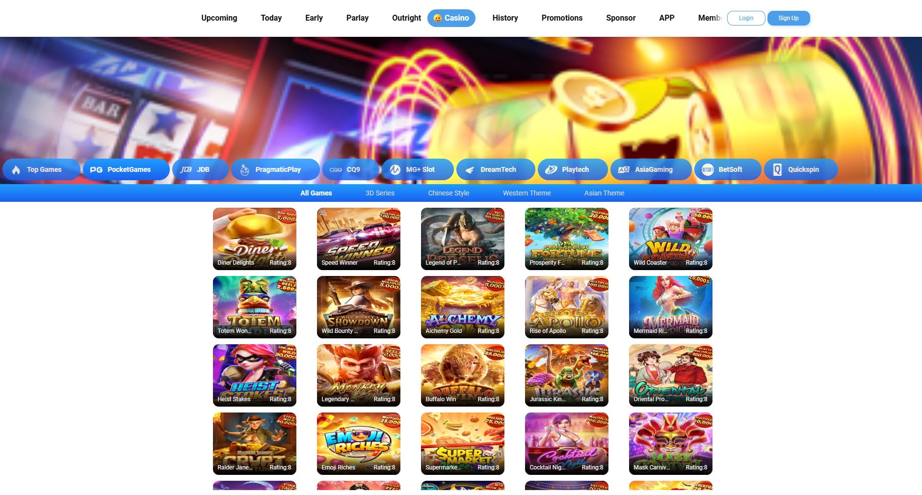 Trò chơi slot 8xbet cho mỗi người tham gia đã đăng ký trong sòng bạc