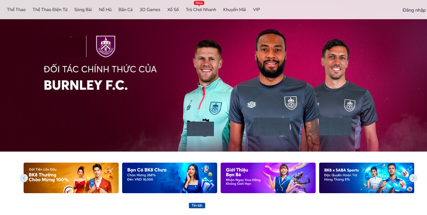 Sòng bạc phổ biến nhất tại Việt Nam BK8