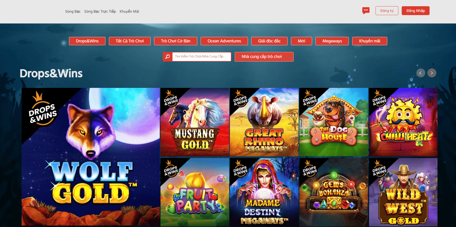 Nhiều lựa chọn máy đánh bạc OC88