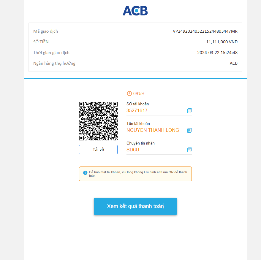 Hướng dẫn từng bước để gửi tiền